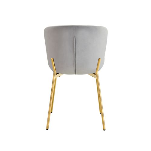 Lot De 2 Chaises Elen Gold Velours