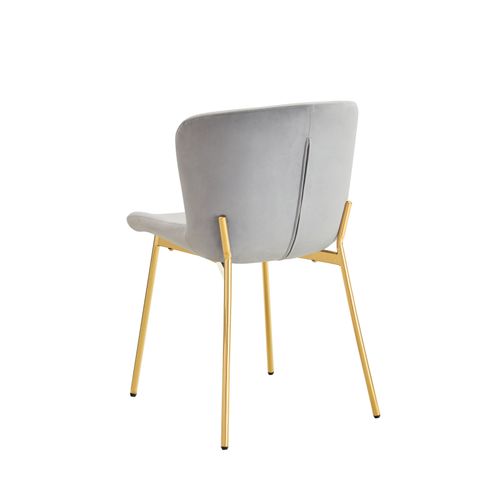 Lot De 2 Chaises Elen Gold Velours