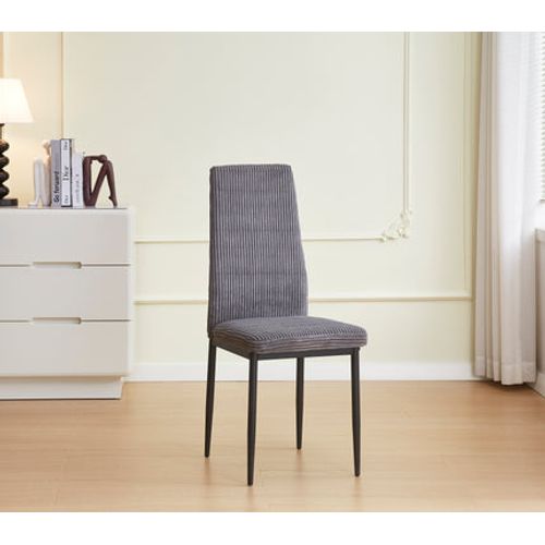 Lot De 4 Chaises Klarna Pieds Noir Cotele