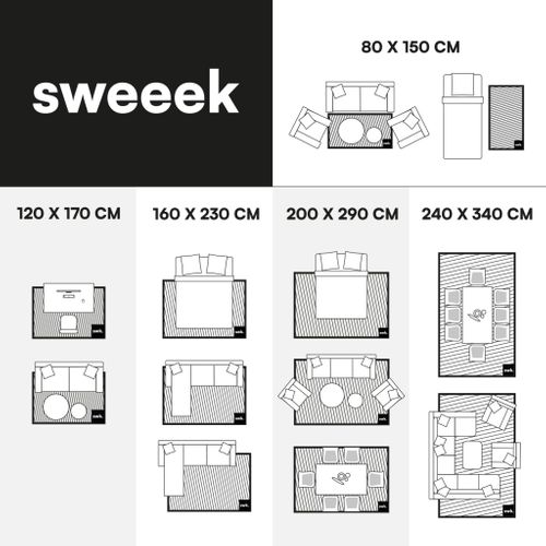 Tapis Intérieur Motifs Arches. Poils Ras 200 X 290cm Crème - Blake