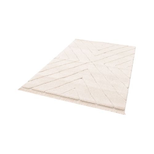 Tapis Intérieur Tufté Avec Légers Reliefs Crème. 160 X 230cm