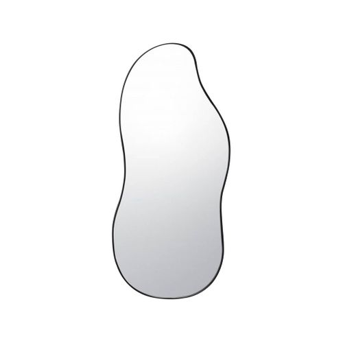 Miroir Organique En Métal Noir Harlow