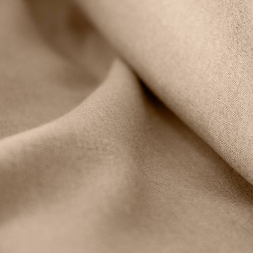 Parure De Lit Espiga Grège 2 Places. Réversible. Bi-matière. 260 X 240 Cm