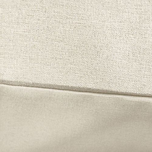 Parure De Lit Espiga Crème 2 Places. Réversible. Bi-matière. 260 X 240 Cm