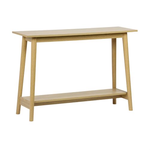 Console Scandinave Effet Frêne. 1 Étagère