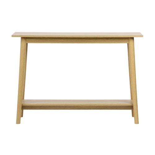 Console Scandinave Effet Frêne. 1 Étagère