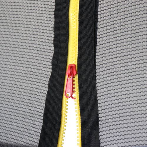 Trampoline Rond D. 180cm Vert Avec Son Filet De Protection - Cassiopée - Trampoline De Jardin 2m-