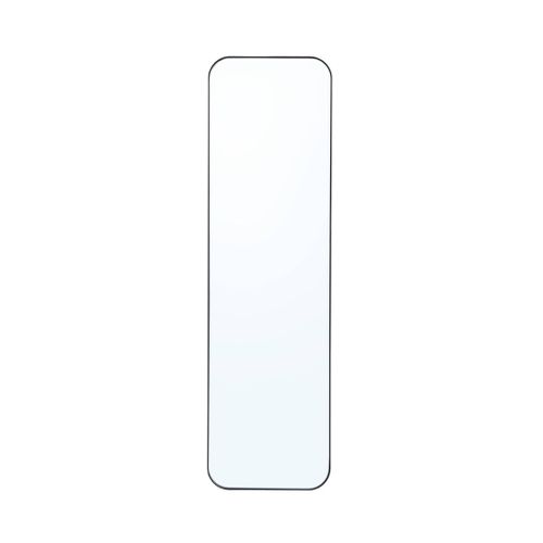 Miroir Rectangulaire Acier Noir 34 X 119 X 1.8 Cm - Harold