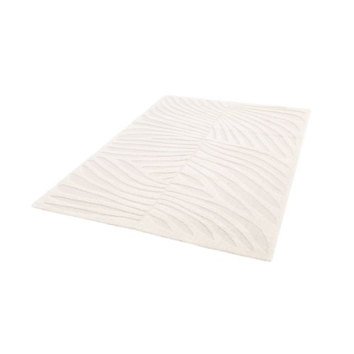 Tapis Intérieur Motif Végétal Crème Lily 200x290cm