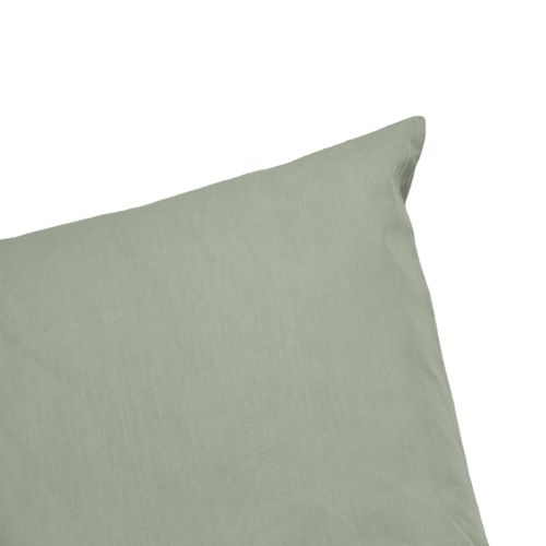 Parure De Lit Percale De Coton 2 Places Sauge Skala 240x220cm