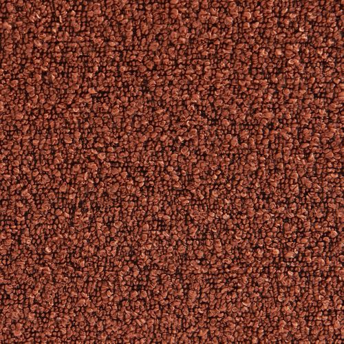 Chauffeuse Convertible 2 Places En Bouclette Texturée Terracotta L 120 X P 80 X H 66 Cm - Fleeep