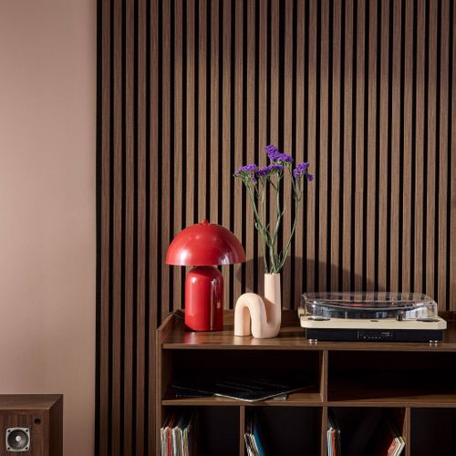 Set De 4 Panneaux Muraux Décoratifs En Feutrine Et Mdf Noyer 60x120cm - Kyoto