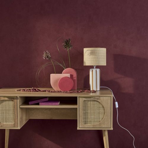 Lampe De Table Intérieur Céramique Moutarde H 44cm - Aurore