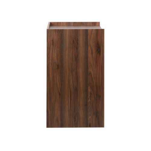 Bureau Décor Bois 2 Casiers De Rangement Noyer - L 90 X P 45 X H 78 Cm - Jules