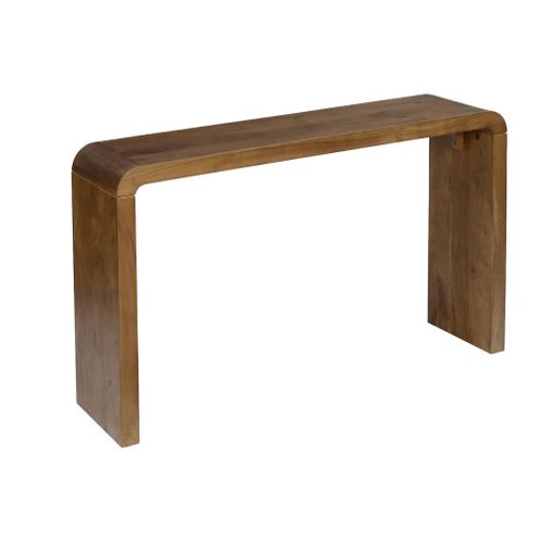 Console Exotique Bois D'acacia 120 Cm Noyer - Dana