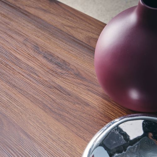 Table Basse Rectangulaire Mdf Effet Noyer