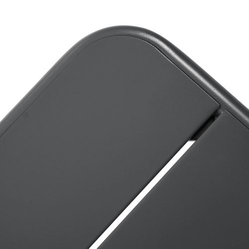 Table Basse De Jardin Carrée Acier 45cm Anthracite - Amélia