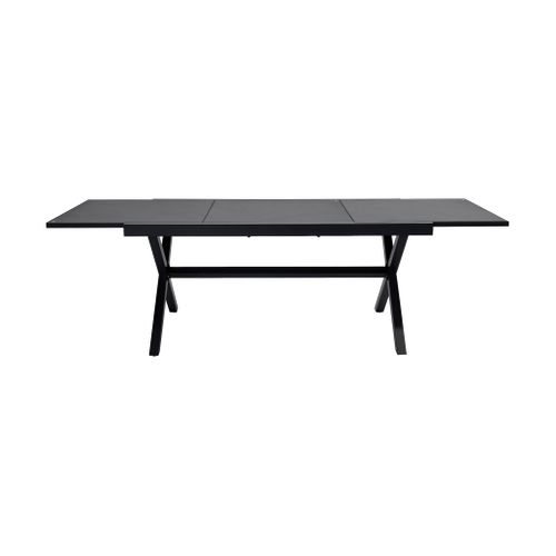 Table De Jardin Extensible Aluminium 8 Places Anthracite - Ventura