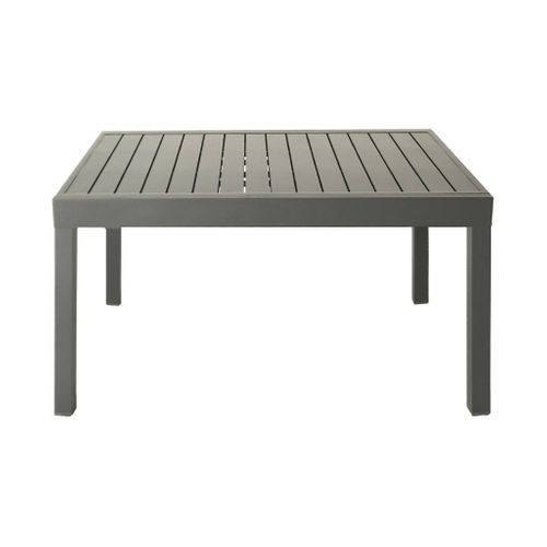 Table De Jardin Extensible Aluminium Kaki. 8 Places. 135 / 270 X 90 X 75 Cm