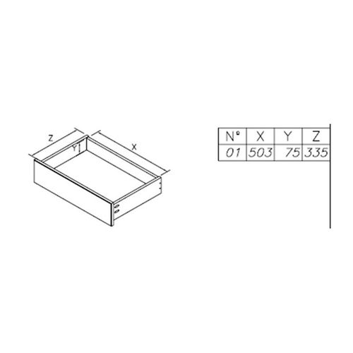 Vaisselier Blanc 6 Portes Coulissantes 3 Tiroirs 10 Niches L 178.6 H 199 P 42.3 Cm