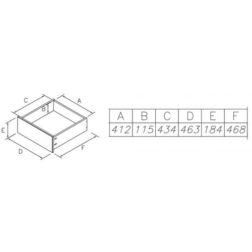 Armoire Penderie Blanche 2 Portes 2 Tiroirs 6 Niches L 114.5 H 195 P 54 Cm