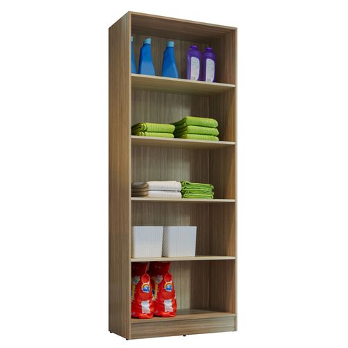 Armoire 2 Portes Chêne Et Erable Multifonctions L 61 H 160.6 P 31.8 Cm