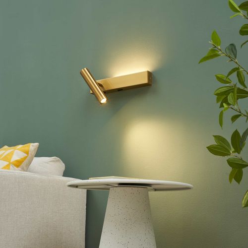 Applique Laiton Tête De Lit Liseuse Gauche Avec Interrupteur - Lodvi