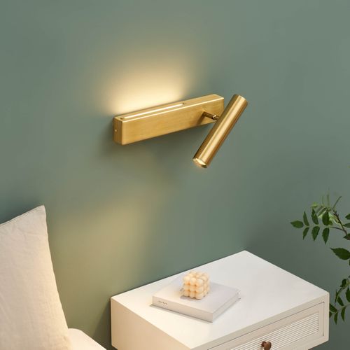 Applique Laiton Tête De Lit Liseuse Droite - Lodvi