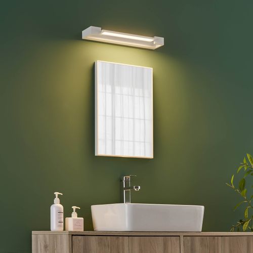 Longue Applique Blanche LED Avec Barre Pivotante à 350° - Orlène