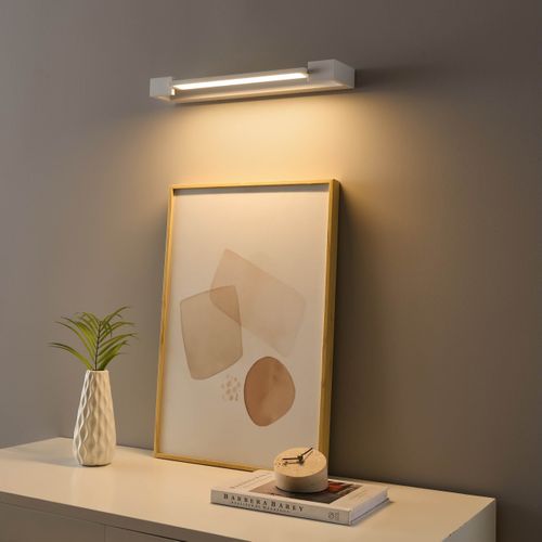 Longue Applique Blanche LED Avec Barre Pivotante à 350° - Orlène