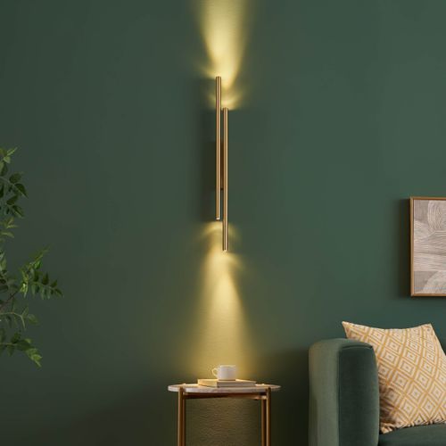 Applique D'intérieur Laiton Quatre Points Lumineux 70 Cm  - Gali