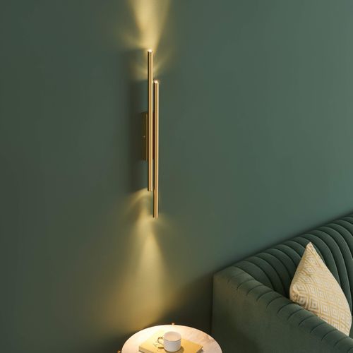 Applique D'intérieur Laiton Quatre Points Lumineux 70 Cm  - Gali