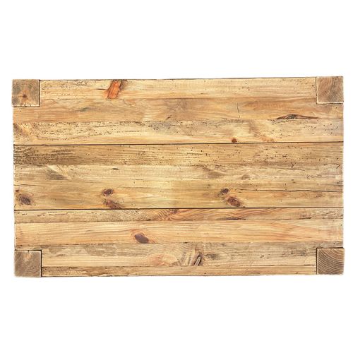 Table De Repas 160 Cm En Bois Massif De Pin Recyclé – Chalet