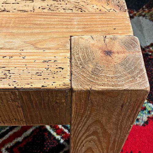 Table De Repas 160 Cm En Bois Massif De Pin Recyclé – Chalet