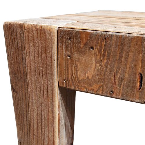 Table De Repas 160 Cm En Bois Massif De Pin Recyclé – Chalet