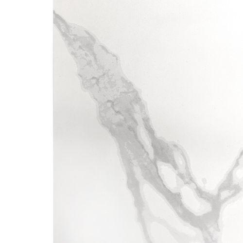 Table Basse 130 Cm Céramique Blanc Pied Croix Métal Beige - Livano