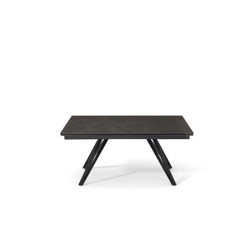 Table Extensible 160 à 240 Cm Céramique Gris Anthracite Pieds V - Utah 10