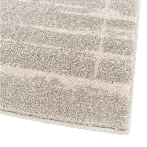 Tapis Salon Moderne Abstrait Gris Beige 120x170
