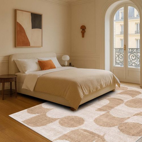 Tapix Doux Design Moderne Beige 120x170
