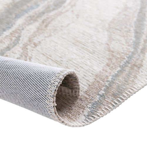 Tapis Salon Moderne Tissé Plat Gris Multicolore 120x170