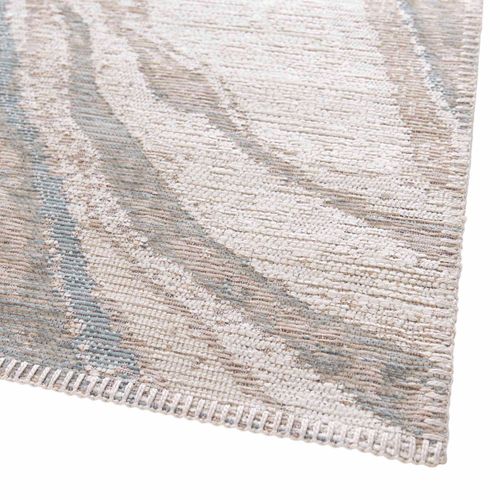 Tapis Salon Moderne Tissé Plat Gris Multicolore 120x170