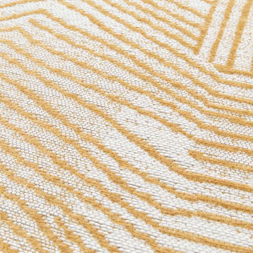 Tapis Salon Moderne Tissé Plat Gobelin Beige 120x170