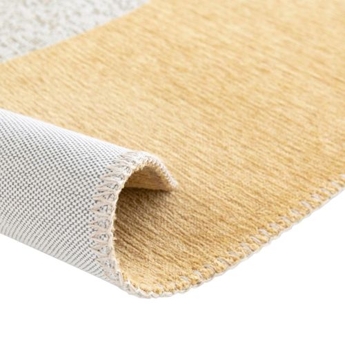Tapis Salon Moderne Tissé Plat Gobelin Beige 120x170