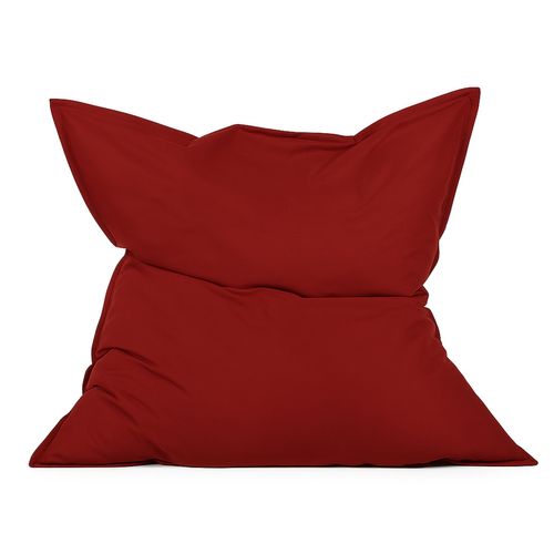 Moku - Pouf Rectangulaire D'extérieur XXL 180x140cm Rouge