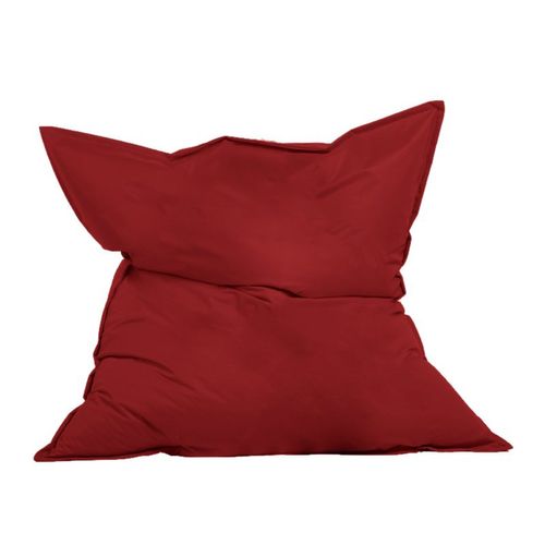 Moku - Pouf Rectangulaire D'extérieur XXL 180x140cm Rouge
