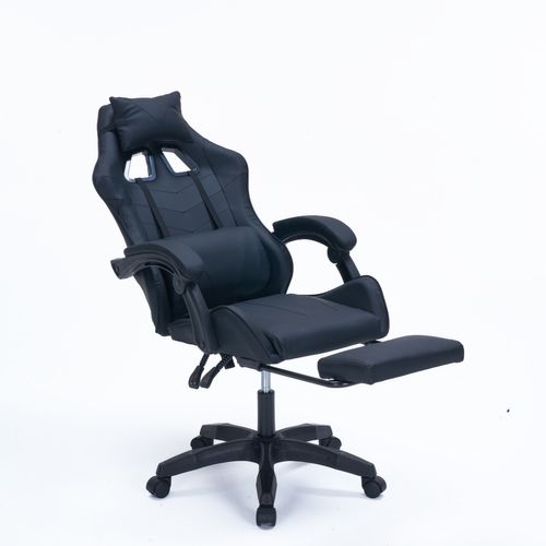 Altair - Chaise Gaming De Bureau Ergonomique Inclinable Noire