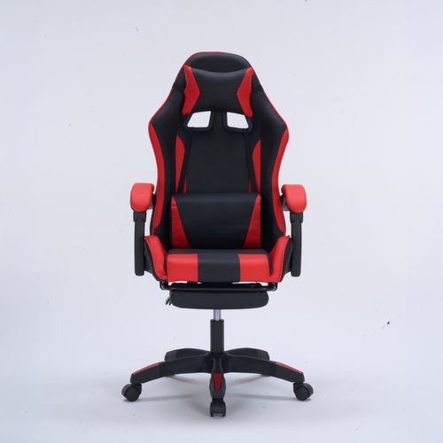 Altair - Chaise Gaming De Bureau Ergonomique Inclinable Noir Et Rouge