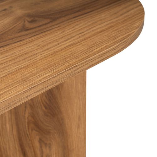 Raav - Table Basse Design Ovale Bois 120cm