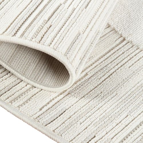 Tapis Salon Enfant Doux Texturé Ours Blanc 160x230