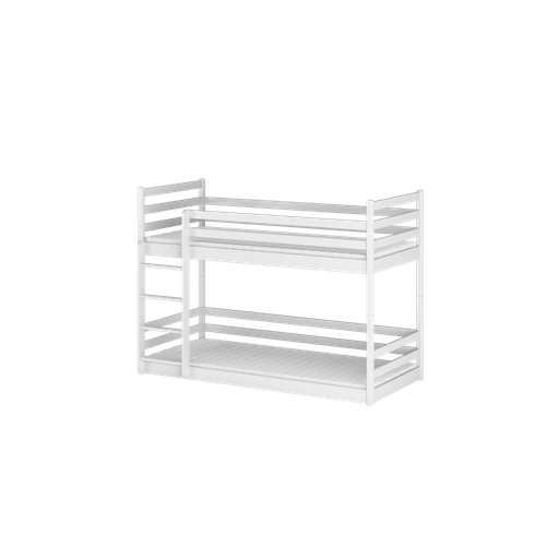 Lit Superposé Mona 90x190 - Bois Massif Blanc